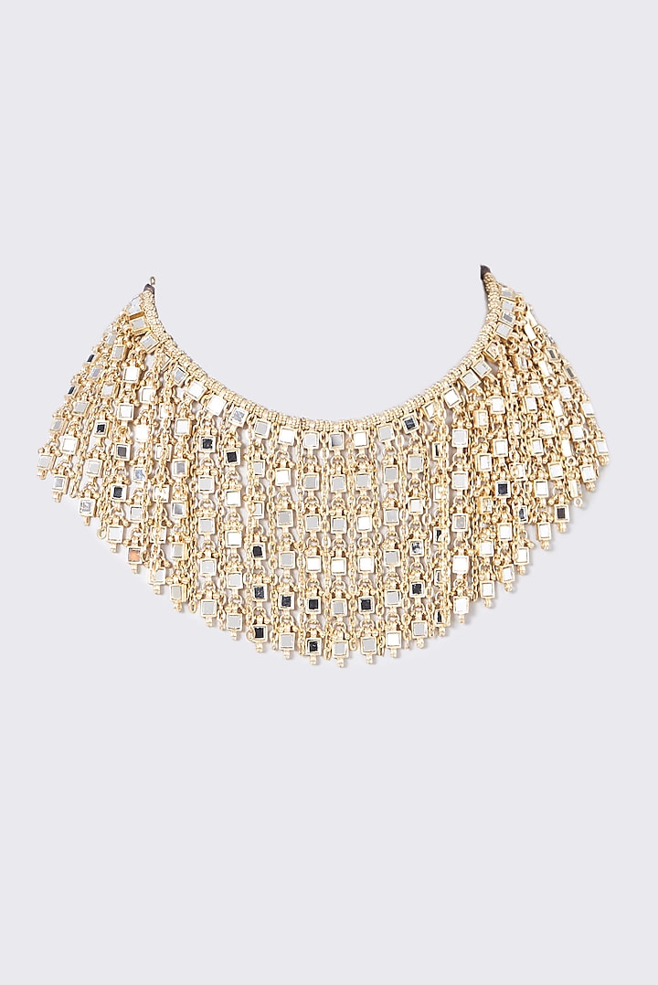 American Diamond Necklace White Diamond - Pink Box Jewellery